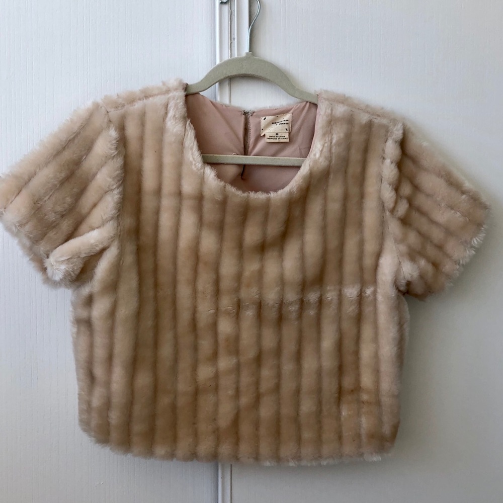 Urban Outfitters Fur Top